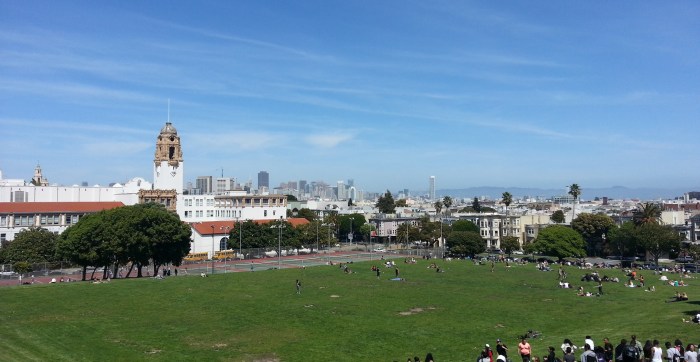 Mission Dolores Park April 2013